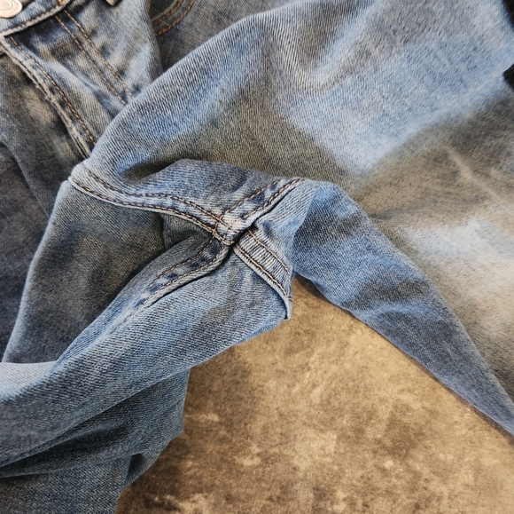 Pacsun Vintage Icon Mom Jeans High Rise Cotton Blend Pocket Medium Blue Women 26 - Picture 3 of 7